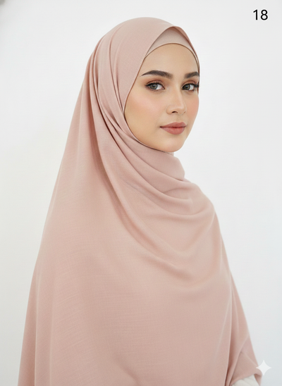 BB-1261 MODAL Double Stitch SCARFS - Memsaab Online