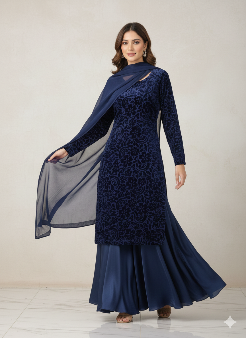 ASB-16 - Readymade Winter Pollachi Suit 2025 - Memsaab Online