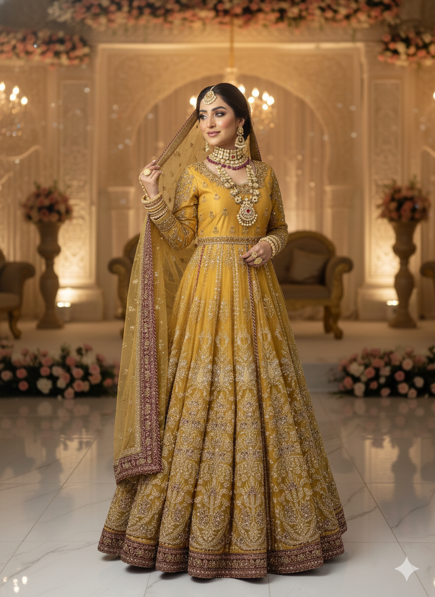 SRB2638 - Tulsi - Sehrish B Formals - Memsaab Online