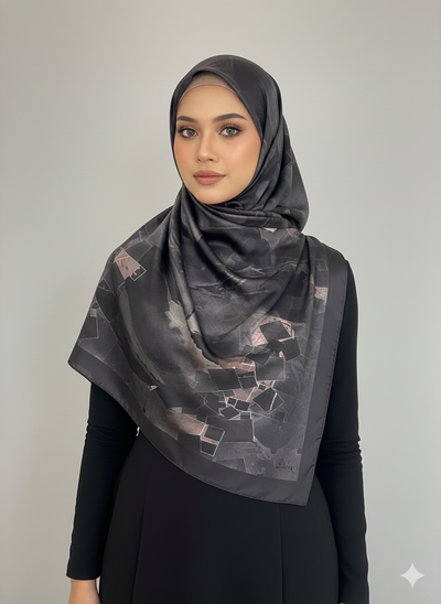 NA-142 Watercolour Silk MODAL Hijabs - Memsaab Online