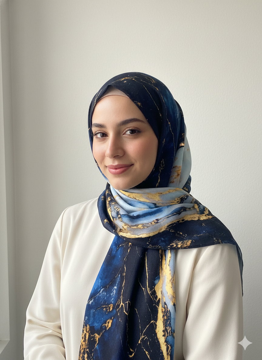 Watercolour Modal Hijabs - Memsaab Online