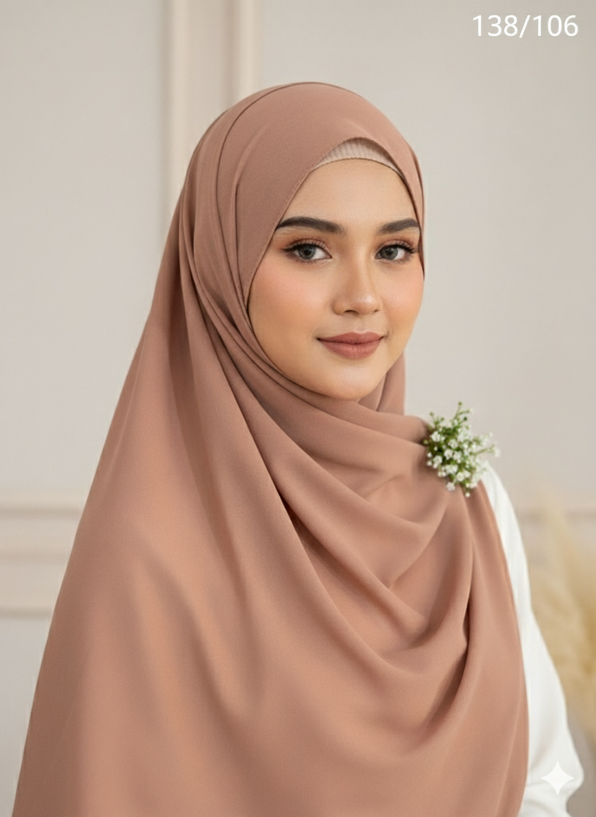 *5 for £10* Chiffon Scarf Hijab High Quality - Memsaab Online