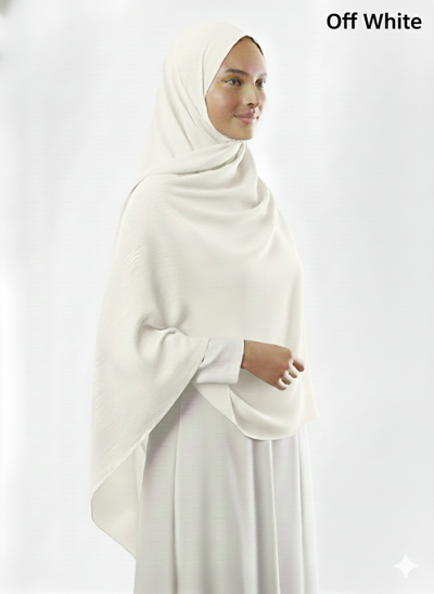 BB-6039 Egyptian Cotton Hijab - Memsaab Online