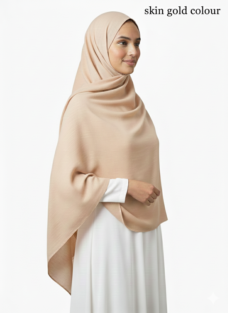 BB-6039 Egyptian Cotton Hijab - Memsaab Online
