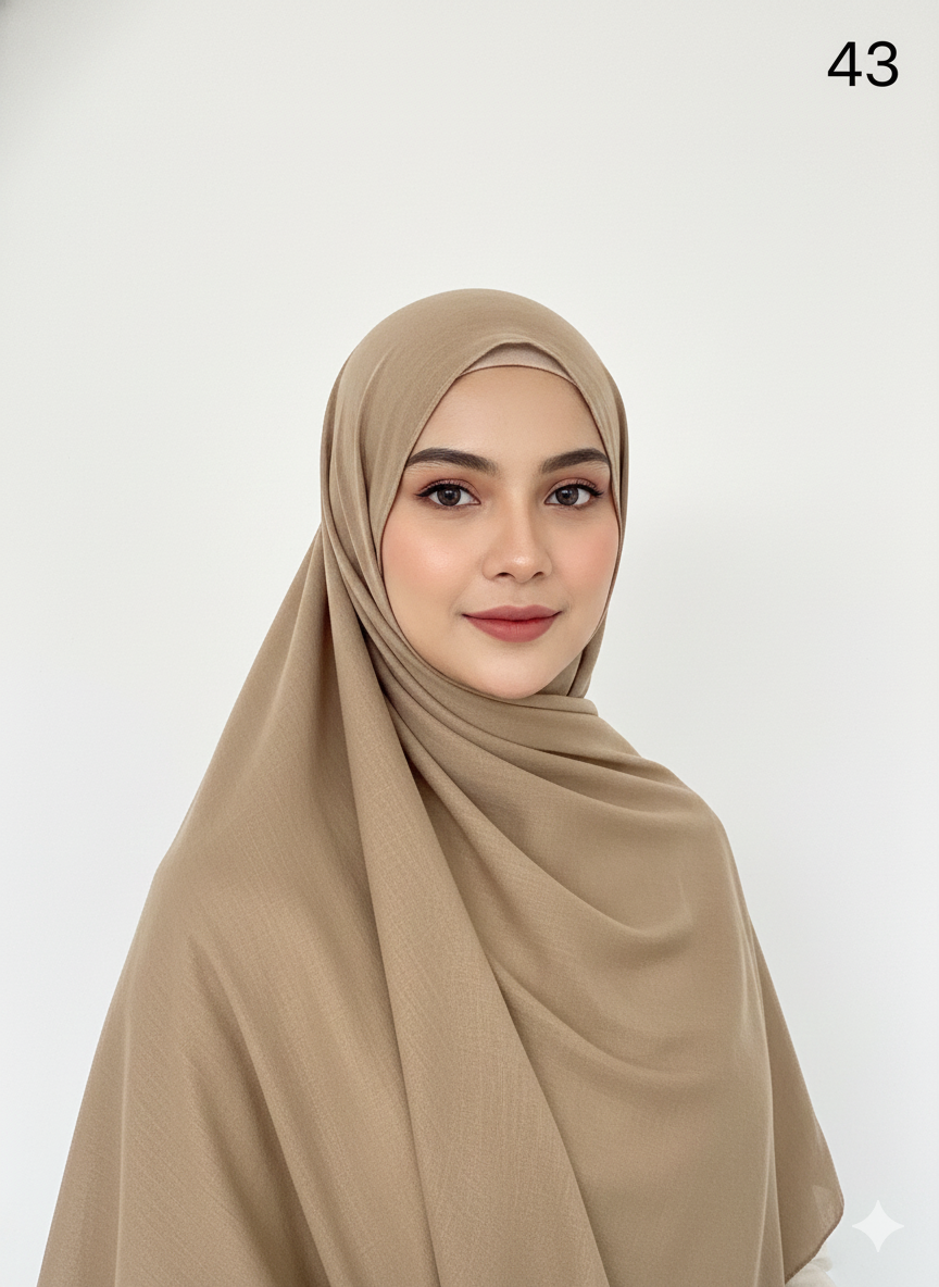 BB-1261 MODAL Double Stitch SCARFS - Memsaab Online