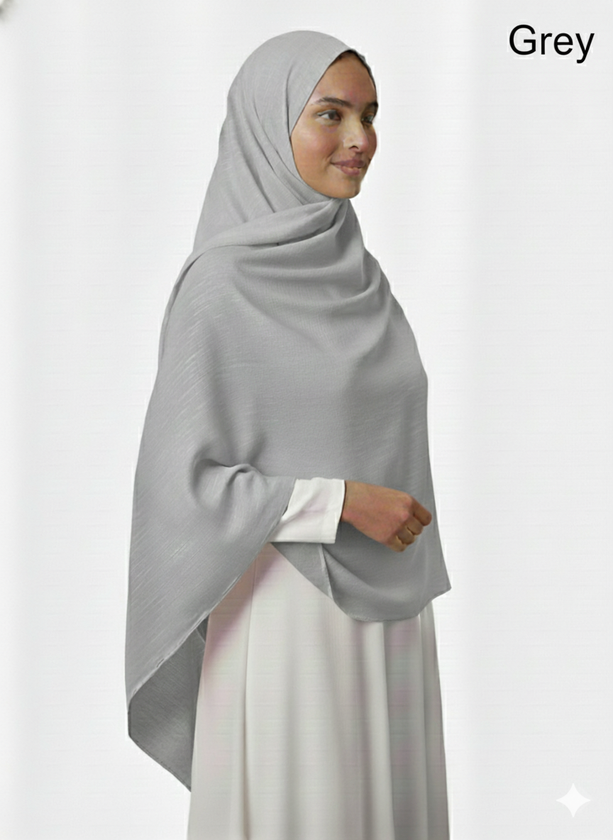 BB-6039 Egyptian Cotton Hijab - Memsaab Online