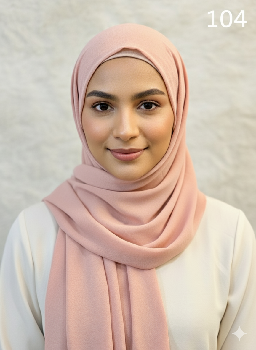 *5 for £10* Chiffon Scarf Hijab High Quality - Memsaab Online