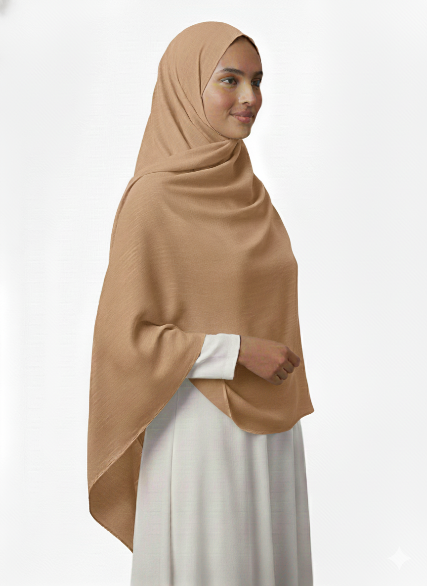 BB-6039 Egyptian Cotton Hijab - Memsaab Online