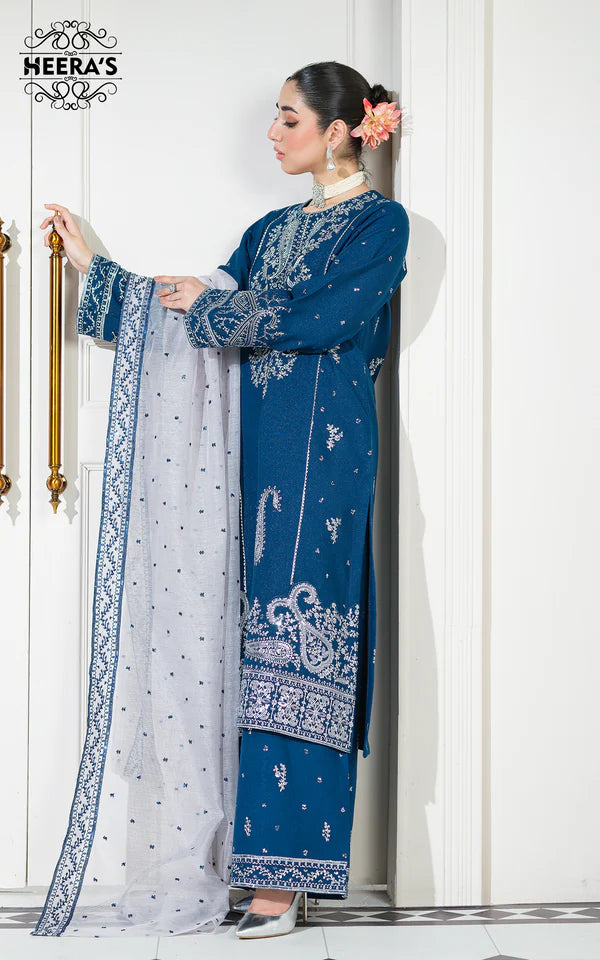 HSS-1144 - Readymade Heeras Suit - Memsaab Online