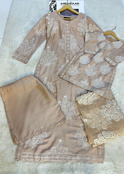 HK255 Dilreva - Gold Mummy n Me Outfit - Memsaab Online