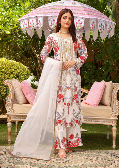 HK261 Ashanti - White Mummy n Me suit - Memsaab Online