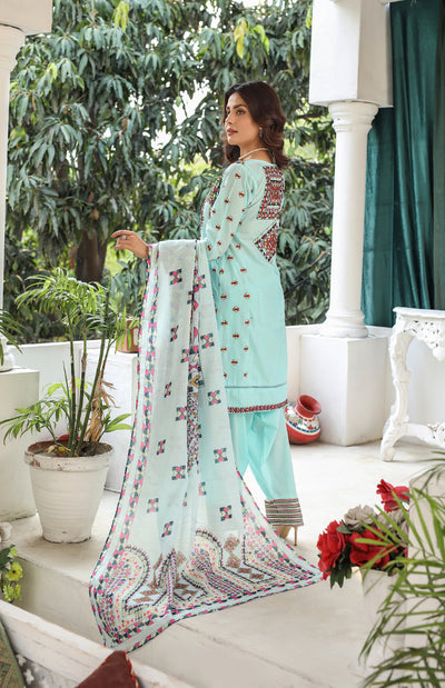 HK321 - Readymade Cotton Outfit 2025 - Memsaab Online