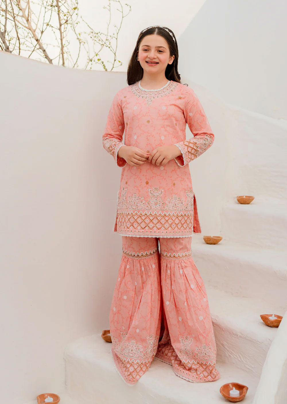 GRT-03 - Helena - Readymade Kids Suit by Garnet 2024 - Memsaab Online