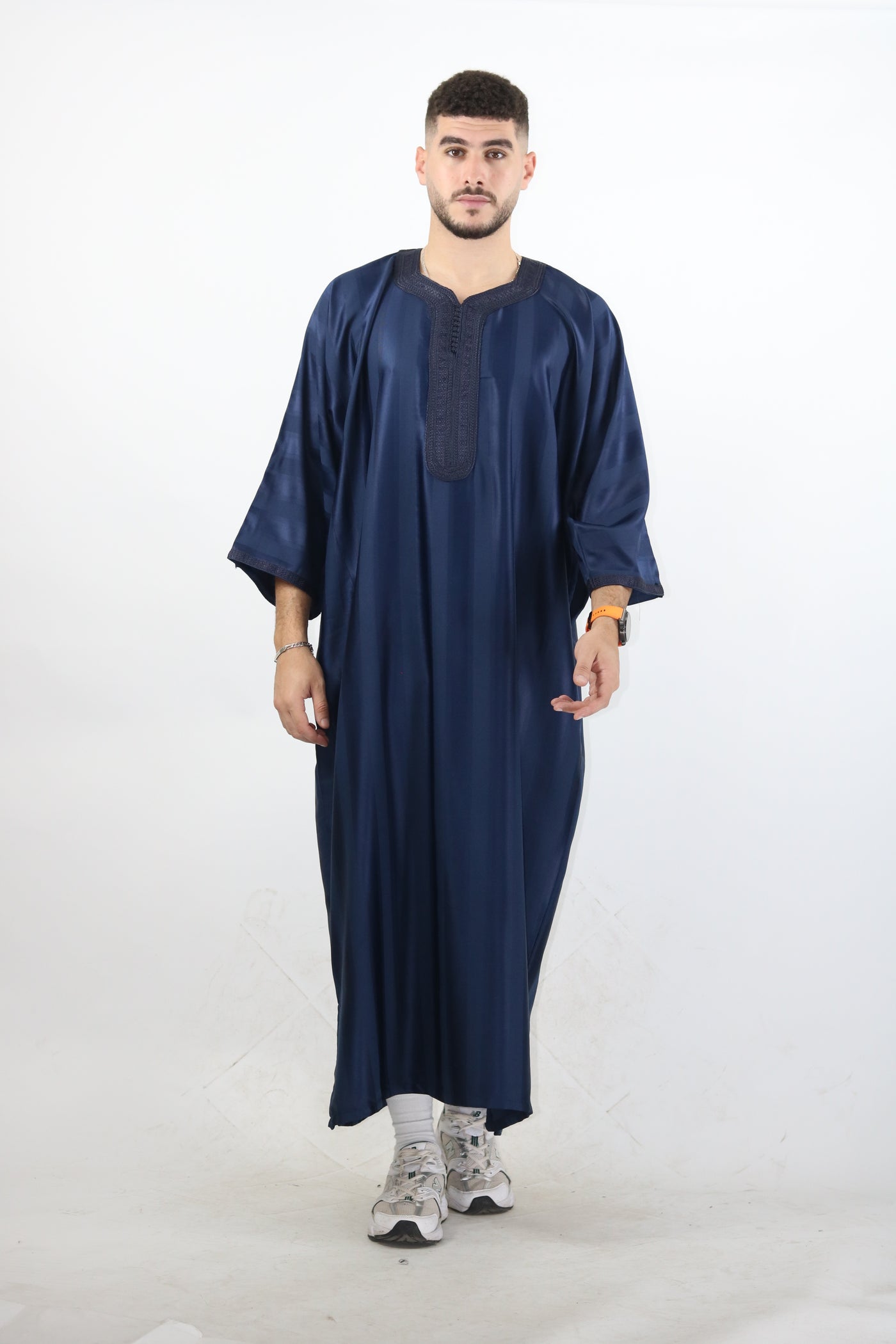 MRC103 Moroccan Embroidered Thobe - Memsaab Online