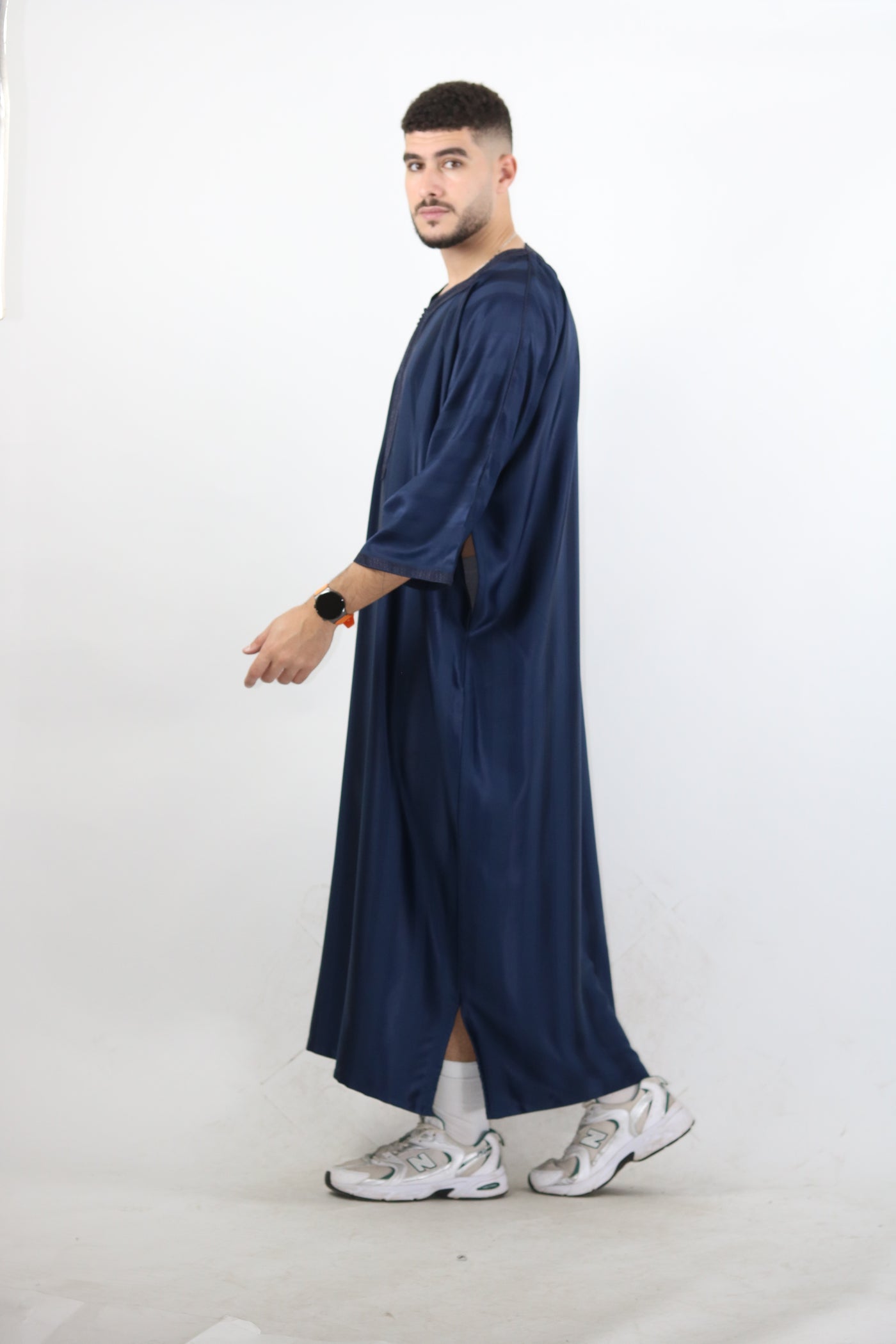 MRC103 Moroccan Embroidered Thobe - Memsaab Online