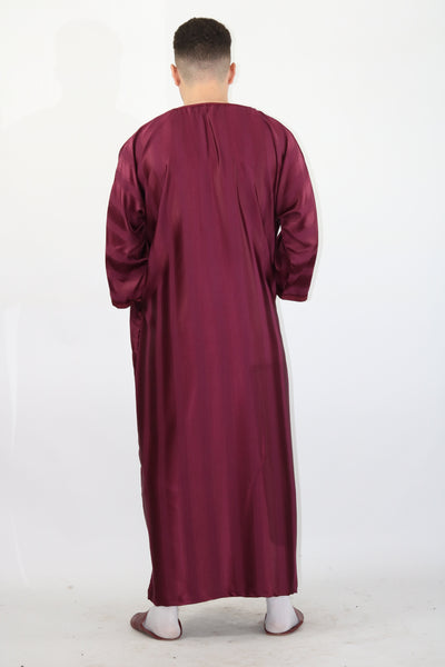 MRC103 Moroccan Embroidered Thobe - Memsaab Online