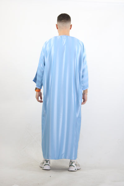 MRC103 Moroccan Embroidered Thobe - Memsaab Online
