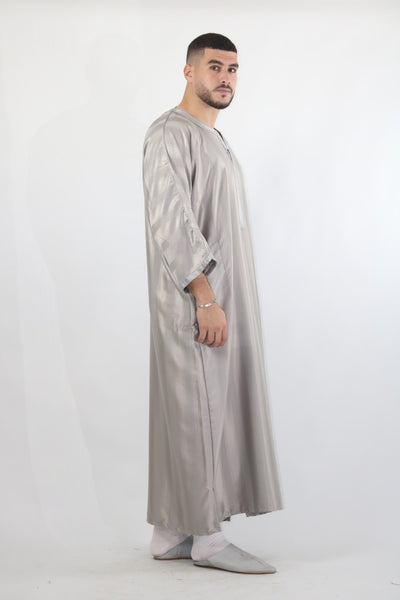 MRC103 Moroccan Embroidered Thobe - Memsaab Online