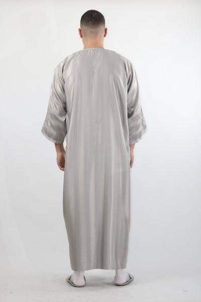 MRC103 Moroccan Embroidered Thobe - Memsaab Online