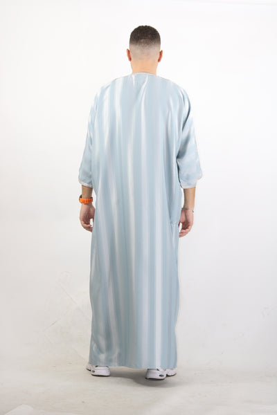 MRC103 Moroccan Embroidered Thobe - Memsaab Online