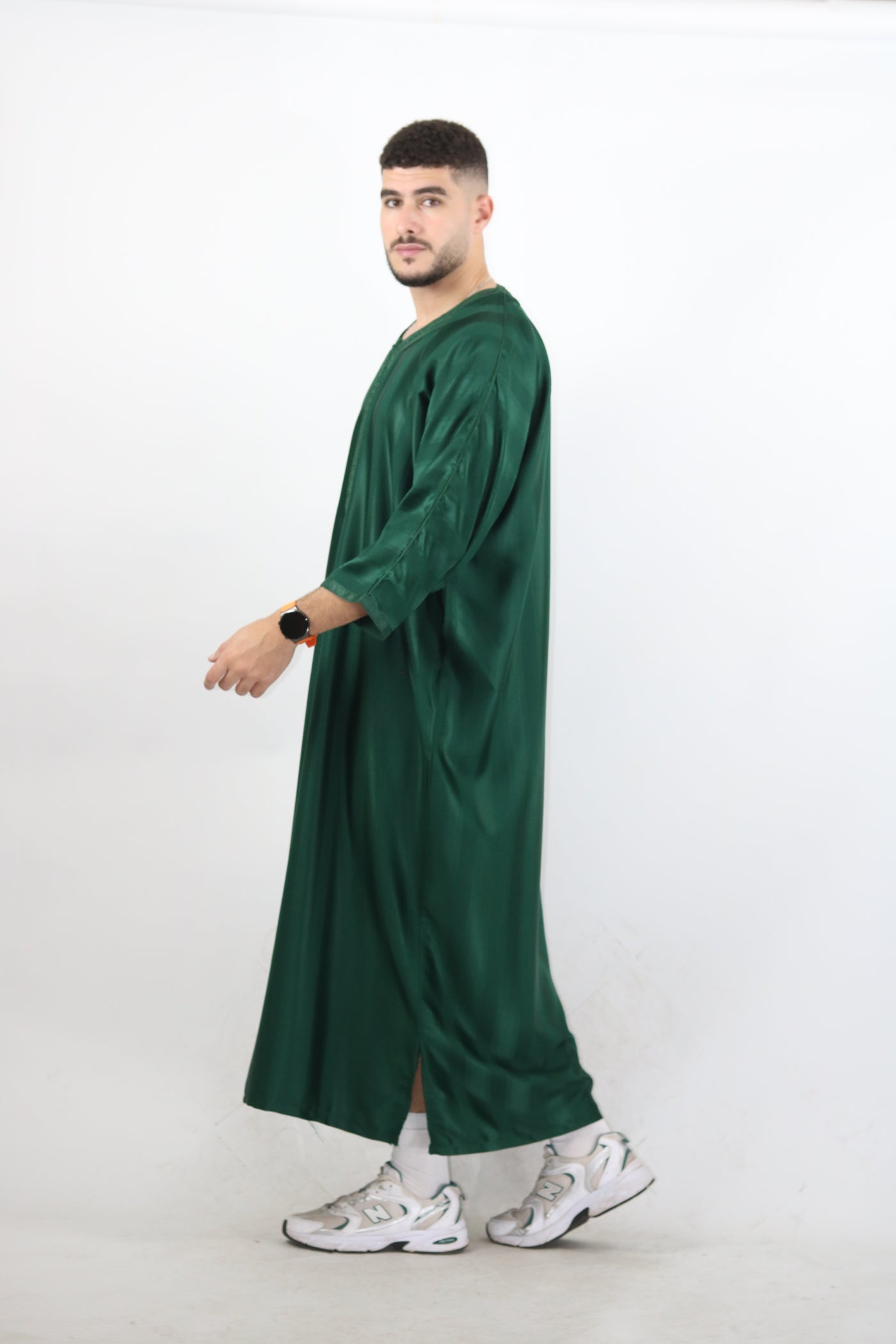 MRC103 Moroccan Embroidered Thobe - Memsaab Online