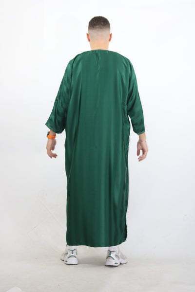 MRC103 Moroccan Embroidered Thobe - Memsaab Online