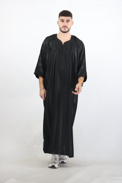 MRC103 Moroccan Embroidered Thobe - Memsaab Online