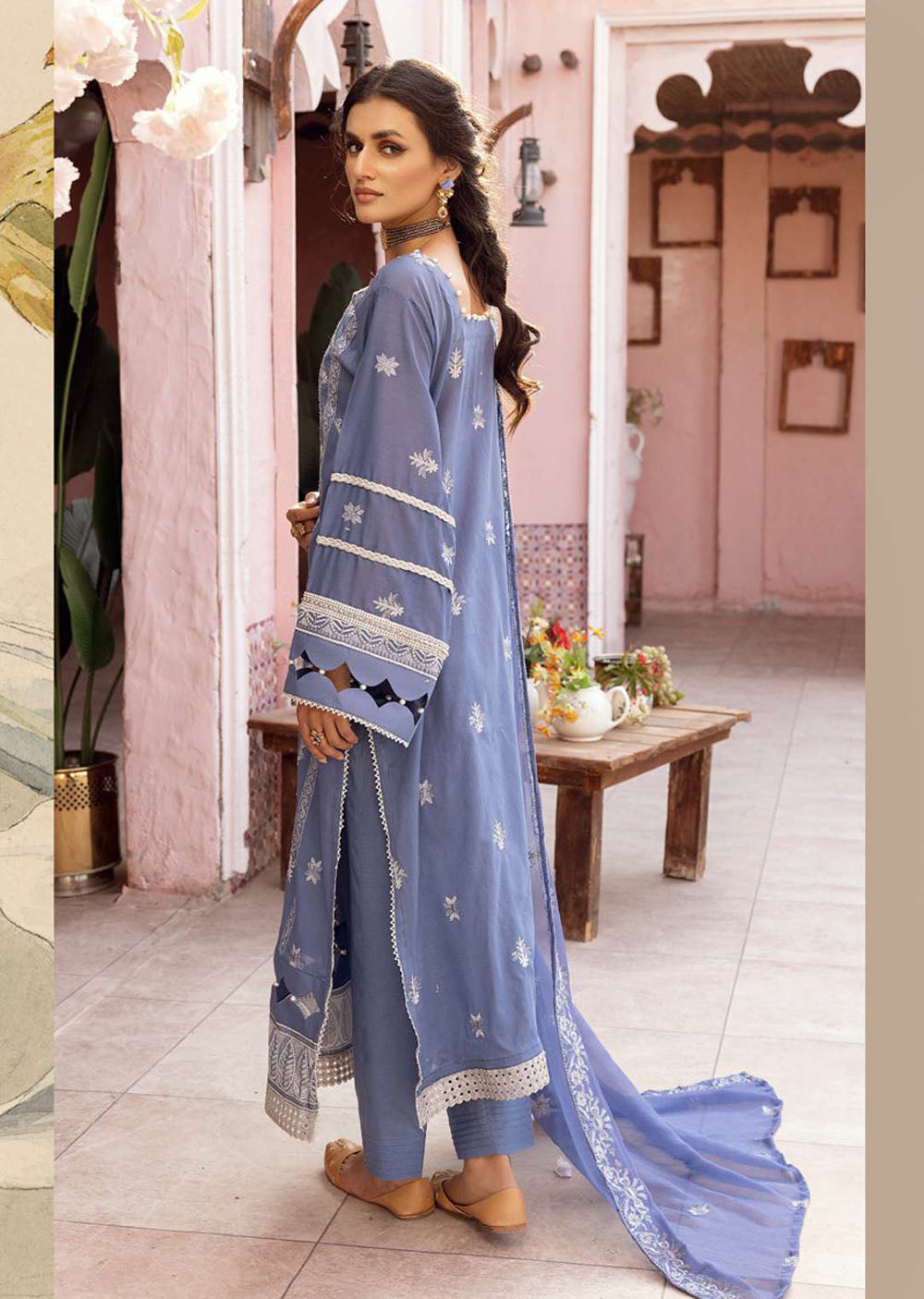 Lalam LALAM - Readymade - Brocade Embroidered Lawn Collection 2023 – Memsaab