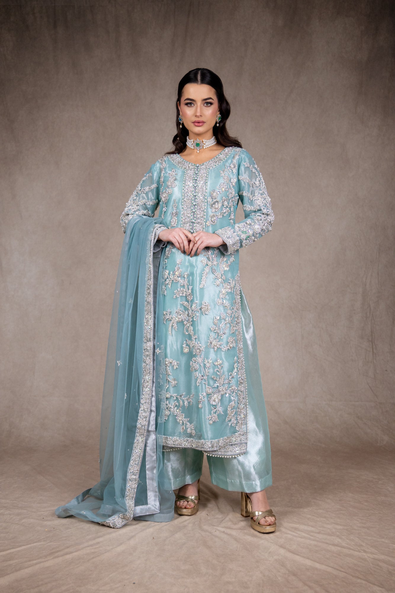 SRB2606 - ANOOSHAY - Sehrish B Formals - Memsaab Online