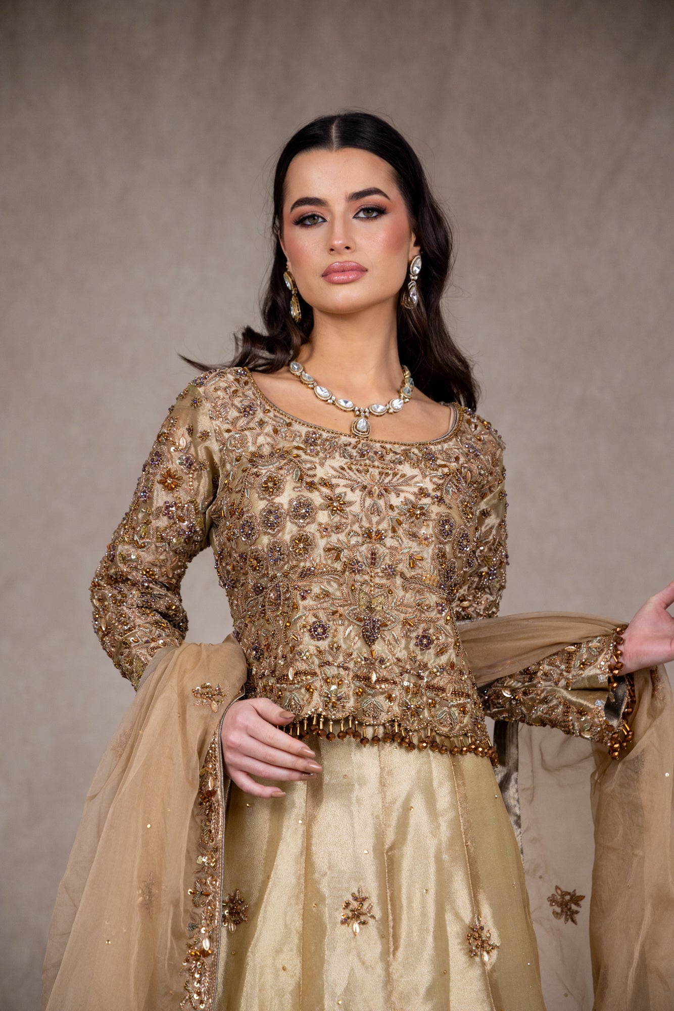 SRB2615 - Usha - Sehrish B Formals - Memsaab Online