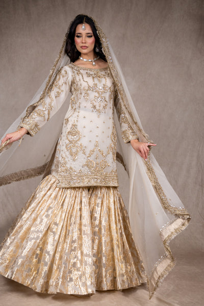 SRB2625 - Ivory -  Sehrish B Formals