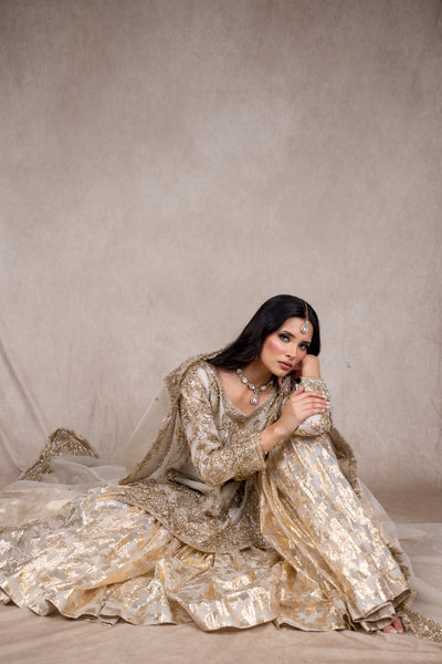 SRB2625 - Ivory -  Sehrish B Formals