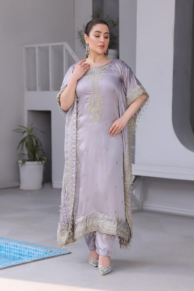 MSRW-01 Shalimi Fancy Jacket Kaftan - Memsaab Online