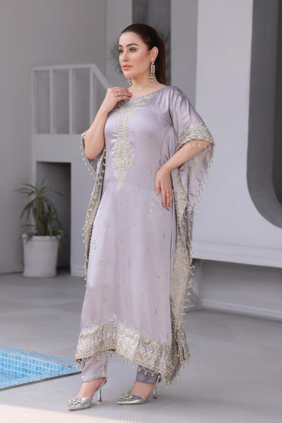 MSRW-01 Shalimi Fancy Jacket Kaftan - Memsaab Online