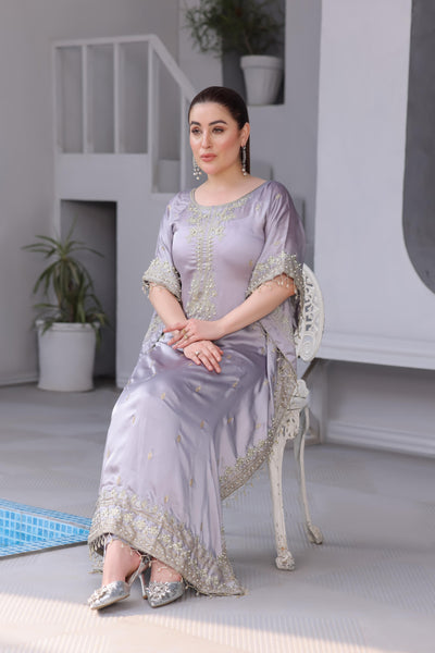 MSRW-01 Shalimi Fancy Jacket Kaftan - Memsaab Online