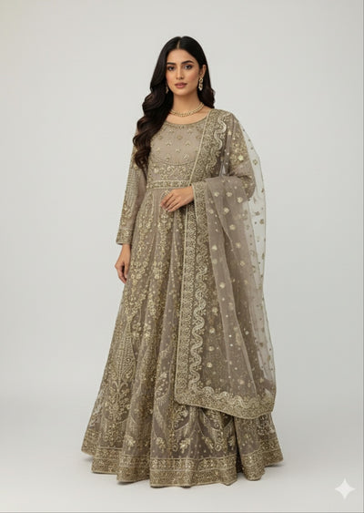 SRB1310 - Soraya - Nude - Sehrish.B Designer - Memsaab Online