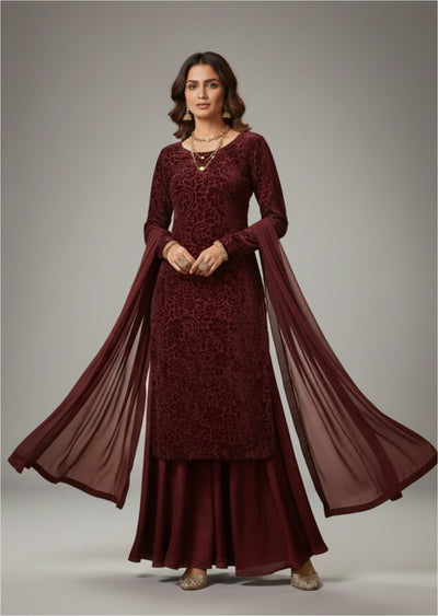 ASB-16 -  Readymade Winter Pollachi Suit 2025