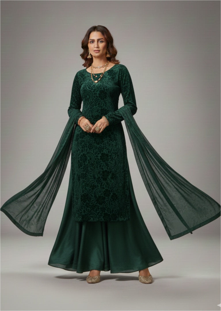 ASB-16 -  Readymade Winter Pollachi Suit 2025