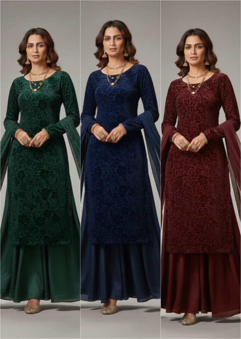 ASB-16 -  Readymade Winter Pollachi Suit 2025