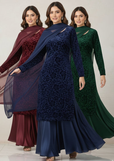 ASB-16 - Readymade Winter Pollachi Suit 2025 - Memsaab Online