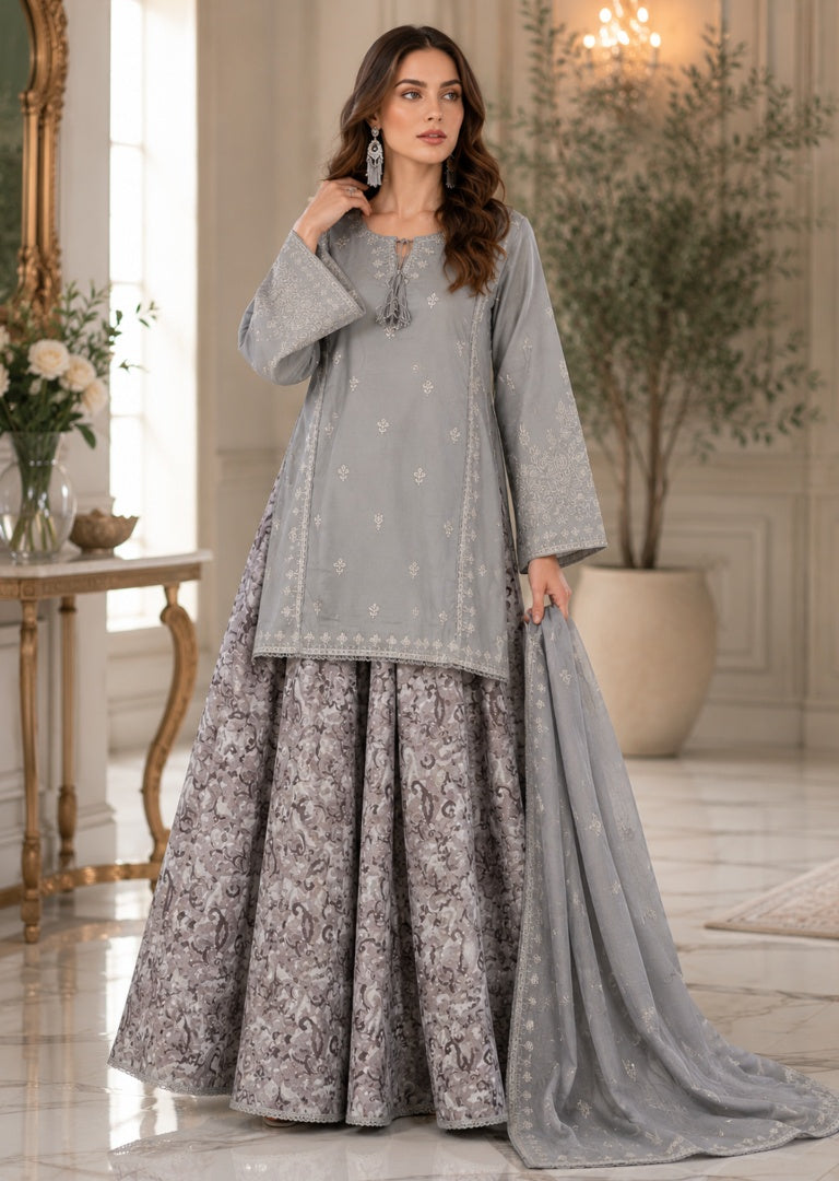 pakistani dresses online Luxe Pret | Casual Pret | Wedding Wears Perfectly dreamy insights of this attire are rendering it your ultimate choice Custom Made Pakistani Dresses Online