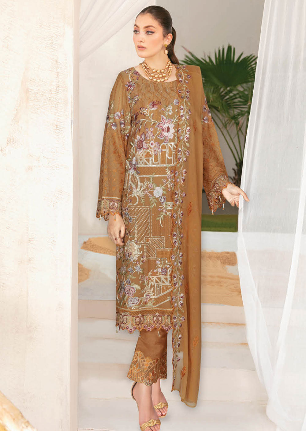 NYB-05-R - Readymade - Nayab Chiffon Collection Vol 1 - Memsaab Online