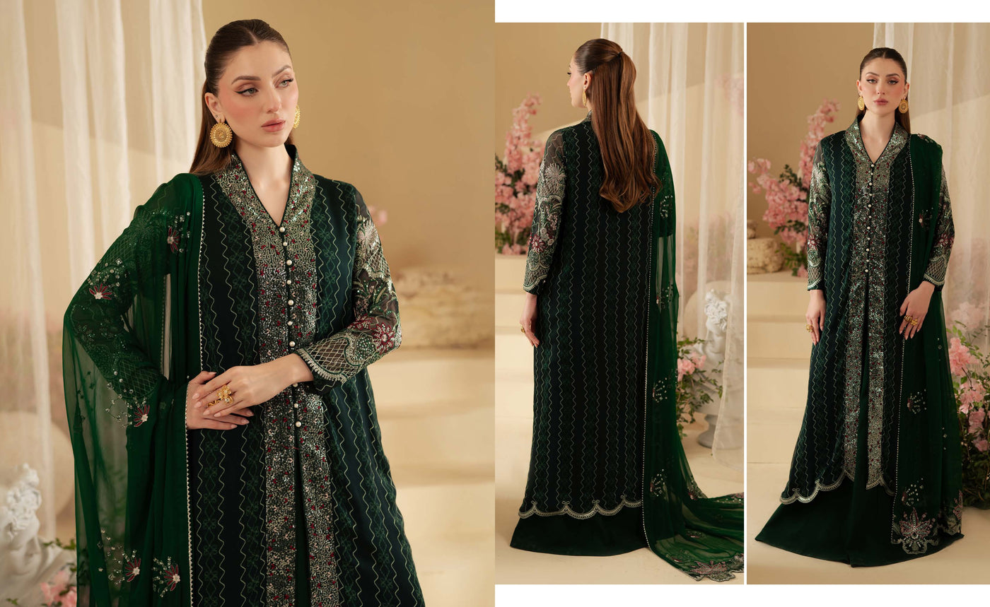 AM-16 Nureh Amaya Lux Chiffon Suit - Memsaab Online