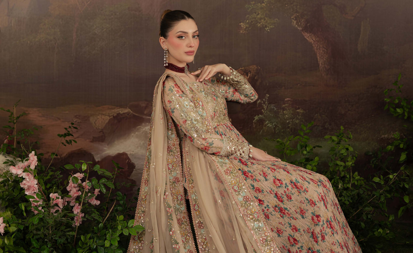AM-13 Nureh Amaya Lux Chiffon Suit - Memsaab Online
