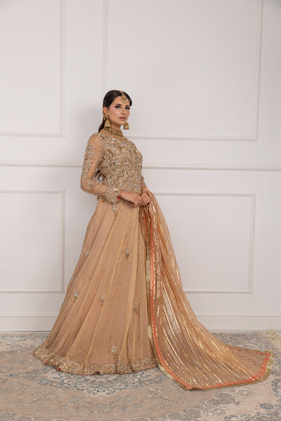 SRB1203 - Shama - Nude Sehrish.B Designer - Memsaab Online