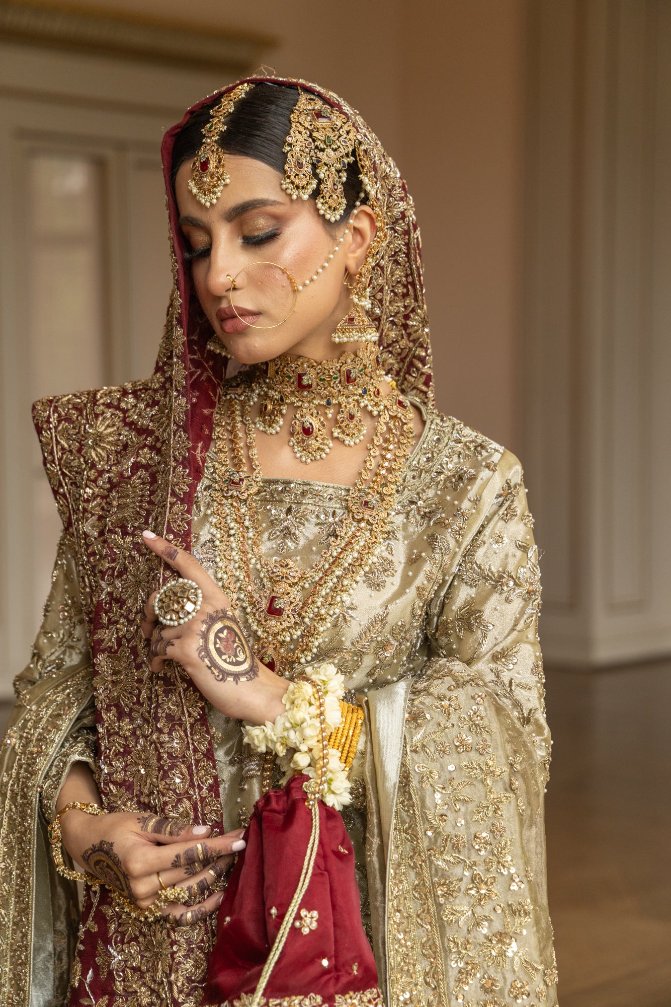 SRB2504 - Sophina Bridal Farshi Lengha - Memsaab Online