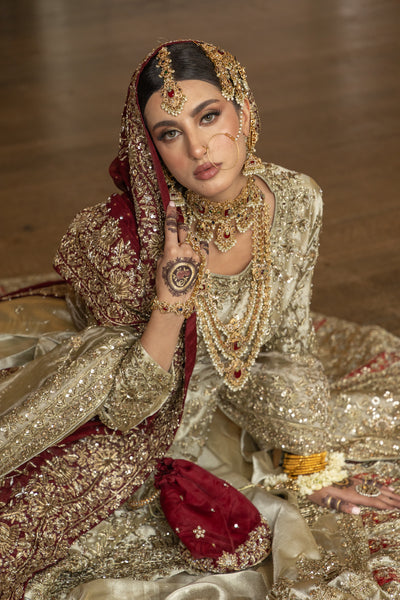 SRB2504 - Sophina Bridal Farshi Lengha - Memsaab Online