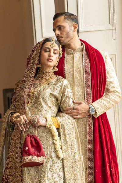 SRB2504 - Sophina Bridal Farshi Lengha - Memsaab Online