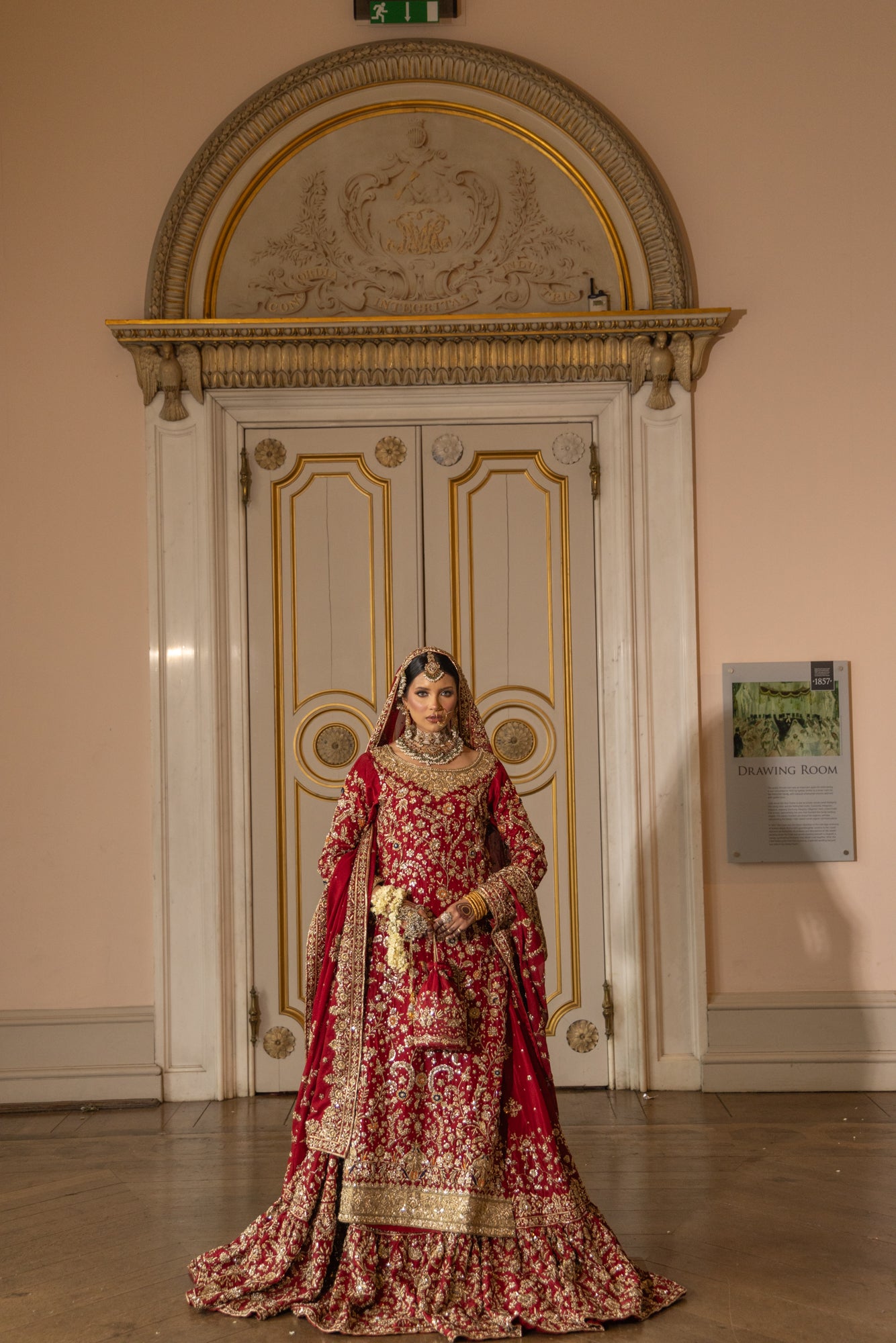 SRB2505 - Bridal Farshi Lengha - Memsaab Online