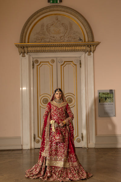 SRB2505 - Bridal Farshi Lengha - Memsaab Online